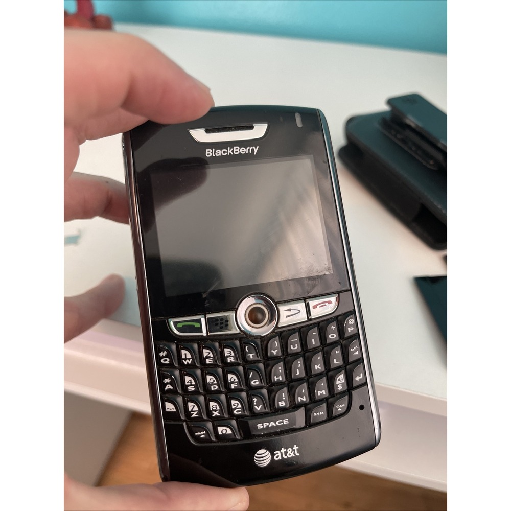 BlackBerry 8820- Black (AT&T) SmartphonePhone, For‎ Parts (5)